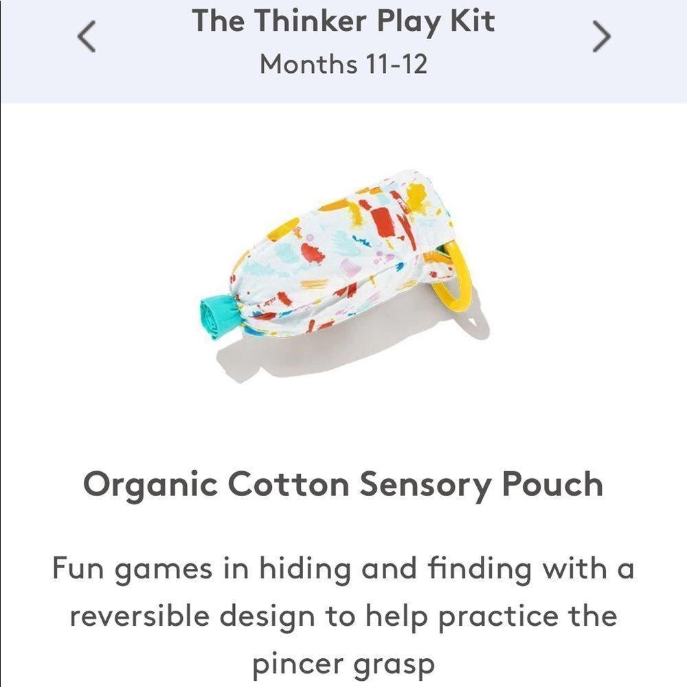 LOVEVERY Cotton Sensory Pouch